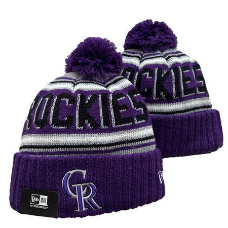 Colorado Rockies Knit Hats 004